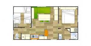 cottage 2 chambres confort plan
